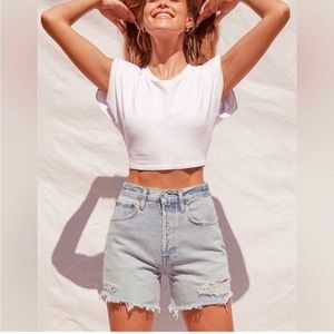 Agolde Riley Shorts sz 28, NWT